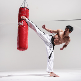 Male taekwondo 1 — figure reference